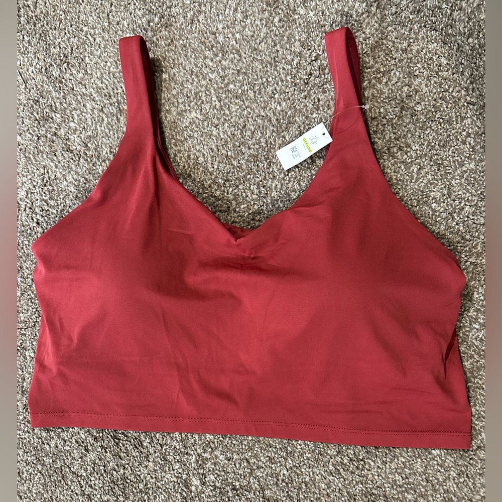Aerie Red Crop Top - Picture 2 of 6